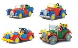 Auto Disney w skali 1:43 - Mickey, Scrooge, Donald, Goofy (1 szt.)