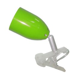 Lampka biurkowa LED klips zielona Clip 41-99597