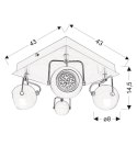 Lampa Sufitowa Candellux 98-25081-Z Plafon Tony 4X3W Led Gu10 Biały