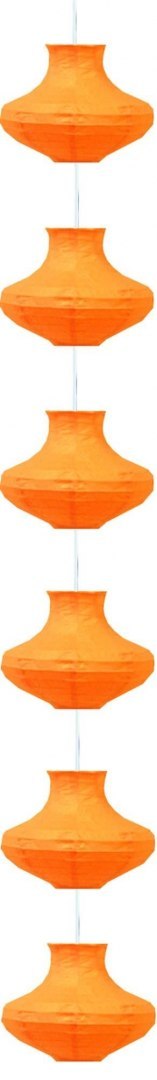Lampa sufitowa Candellux 3494061-18 Griff papierowy pomarańczowy E-14 40W