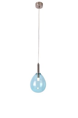 Lampa wisząca niebieska szklany balon LED 6W Lukka Ledea 50133210
