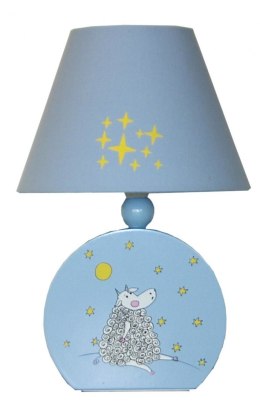 Lampka nocna dziecięca niebieska owieczka 40W E14 Dolly Candellux 41-25206