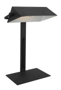 Lampka stołowa biurkowa czarna Bankier 41-78339