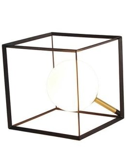Lampka stołowa czarno-złota 15cm Weert Ledea 50501048