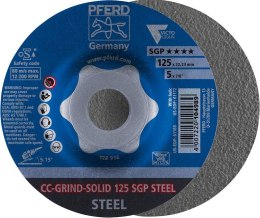 Sciernica tarcz.CC-GRIND Solid SGP STEEL 125mm PFERD