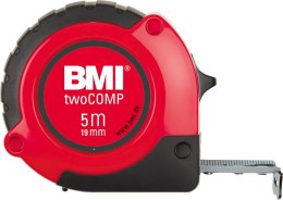Tasma miernicza kieszonkowa twoCOMP 10mx25mm BMI