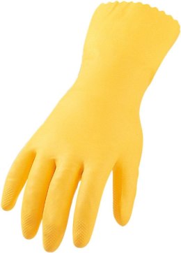 Rękawice domowe, roz. 7, żółte (12 par)