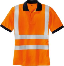 Koszulka polo odblaskowa, fluorescencyjny pomarańczowy, rozmiar 3XL