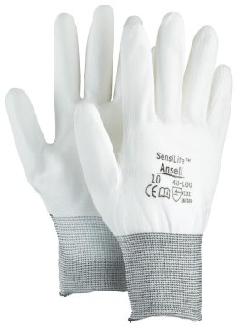 Rękawice HyFlex 48-100, białe, rozmiar 11 (12 par)