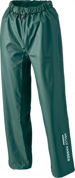 Spodnie przeciwdeszczowe Voss, PU stretch, rozmiar L, zielone