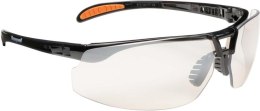 Okulary Protege, I/0 odporne na zarysowania, czarne/srebrne