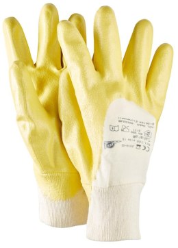 Rękawice Sahara 100, rozmiar 7, żółte (10 par)