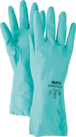 Rękawice chemiczne Ultranitril 492 roz.10 MAPA (10 par)