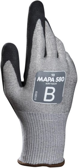 Rękawice chroniące przed przecięciem KryTech 580 roz.9 MAPA