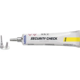 Marker Security-Check lakier zabezpieczający, żółty