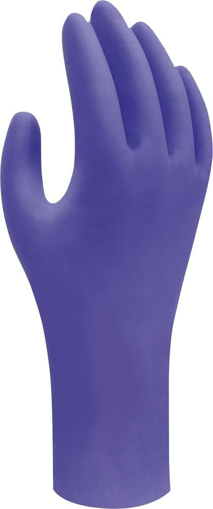 Rękawice nitrylowe 7545, rozmiar M (7-8), opakowanie 100szt.