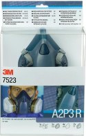 Zestaw masek 7523L wraz z maską 7503, filtr A2P3