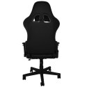 Obrotowy Fotel Biurowy dla gracza Gamingowy do komputera/biura/pokoju czarno-szary