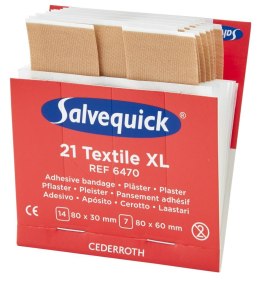 Opakowanie uzupełniające Salvequick bandaże na palce 6x21 tekstylne duże