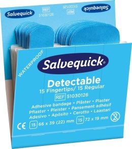 Opakowanie uzupełniające Salvequick bandaże na palce 6x30 wykrywalne
