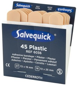 Opakowanie uzupełniające Salvequick bandaże na palce 6x45 hydrofobowe