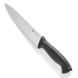 Profesjonalny nóż kucharski czarny HACCP 180 mm - Hendi 842607