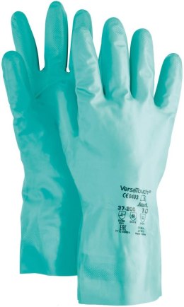 Rękawice VersaTouch 37-200, zielone, rozmiar 7 (12 par)