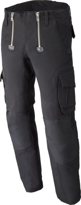 Spodnie cechowe SEBASTIAN, płótno i cordura, czarne, rozmiar 52
