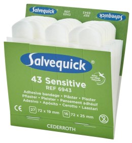Opakowanie uzupełniające Salvequick bandaże na palce 6x43 delikatne