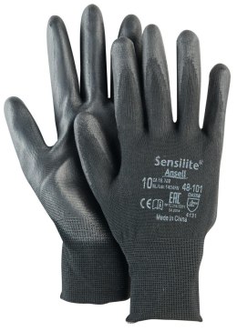Rękawice HyFlex 48-101, czarne, rozmiar 11 (12 par)
