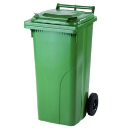 Pojemnik kubeł na odpady i śmieci ATESTY Europlast Austria - zielony 120L