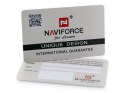 ZEGAREK MĘSKI NAVIFORCE - NF9099 (zn079d) - brown/black + box