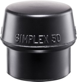 Obuch do mlotka z miekkimbijakiem SIMPLEX, gumowy 50mm HALDER