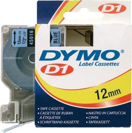 Tasma do drukarek etykiet D1 45016, czarna/niebieska 12mmx7m DYMO