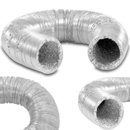 Wąż rura do wentylacji klimatyzacji aluminiowa śr. 100 mm dł. 10 m