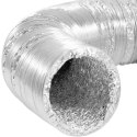 Wąż rura do wentylacji klimatyzacji aluminiowa śr. 100 mm dł. 10 m
