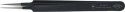 Pinceta ESD,ostro zakonczone koncowki, 110 mm,kolor czarny KNIPEX