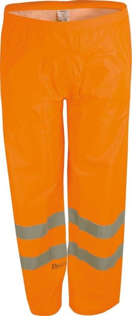 Spodnie przeciwdeszczowe RHO, rozmiar M, pomarańczowe