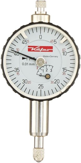 Maly czujnik zegarowy, precyzyjny KM6T D32mm KÄFER