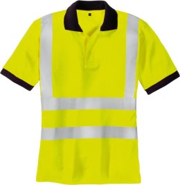 Koszulka polo odblaskowa, fluorescencyjny żółty, rozmiar 2XL