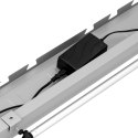 Stelaż rama biurka z elektryczną regulacją wysokości 73-123 cm do 80 kg SZARY