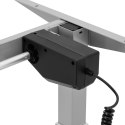 Stelaż rama biurka z elektryczną regulacją wysokości 73-123 cm do 80 kg SZARY