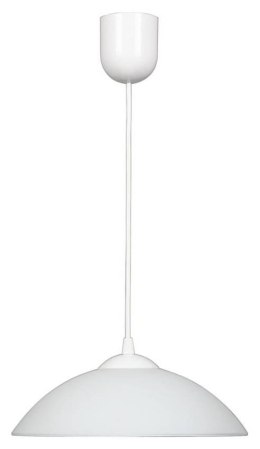 Lampa wisząca biała szklana Fino 31-67350