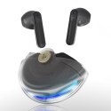 Battle gaming TWS słuchawki douszne Bluetooth wodoodporne IPX5 czarny