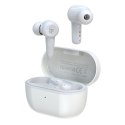 Słuchawki dokanałowe wodoodporne bezprzewodowe Bluetooth Apollo Air + TWS ANC biały
