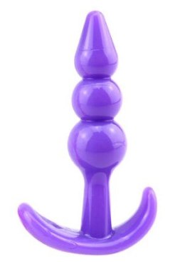 Beaded Fun Buttplug PVC Purple 9 cm Mokko Toys 31-0059