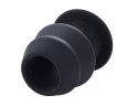 Hollow Anal Plug Black 7.5 cm Guilty Toys 29-0050