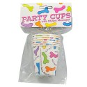 Set of 6 Cardboard Cups with Funny Messages 33-0009