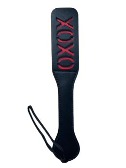 XOXO Open Paddle Black/Red Fetish Love 33-0076