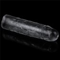 FLAWLESS CLEAR PENIS SLEEVE ADD 1'' 24-0115